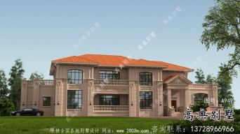 豪华欧式石材大户型，包括一套图纸和效果图