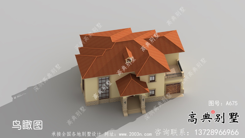 最新二层小洋楼别墅设计图纸大全