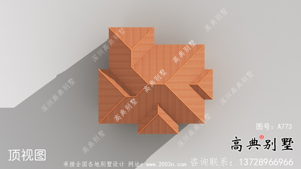 复式大气欧式二层别墅效果图大全