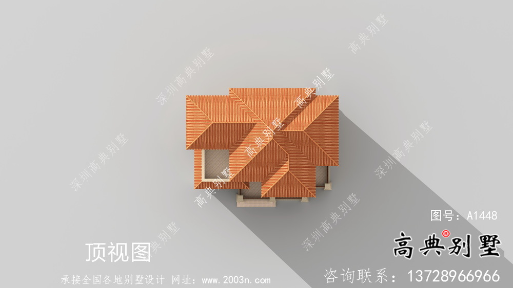 三层雅典大气的欧式风格别墅设计图纸