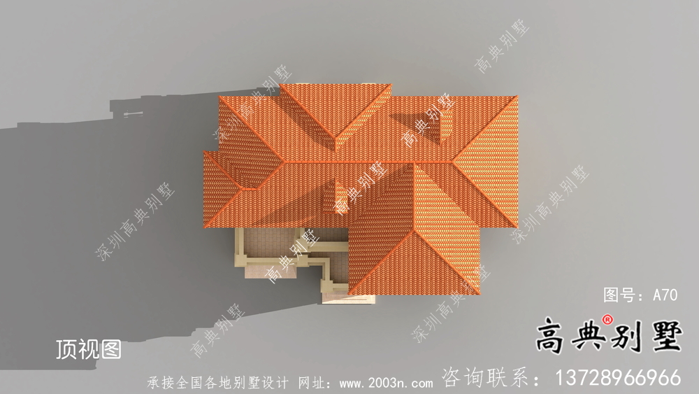 大气欧式风格别墅设计图、设计效果图、构造