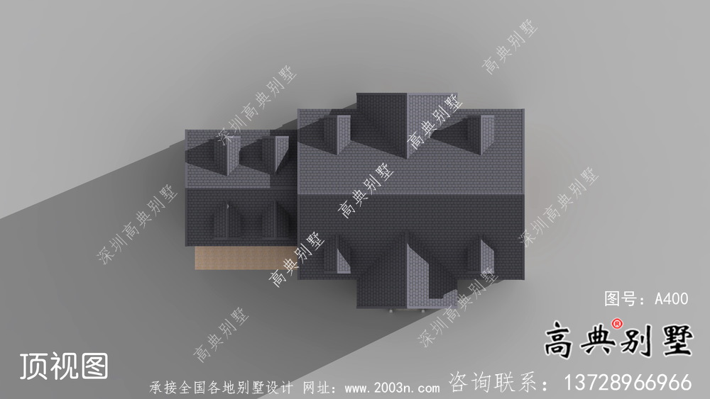 大气欧式风格，美式别墅别墅设计效果图