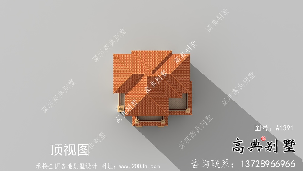 农村自建三层欧式别墅设计图纸及效果图