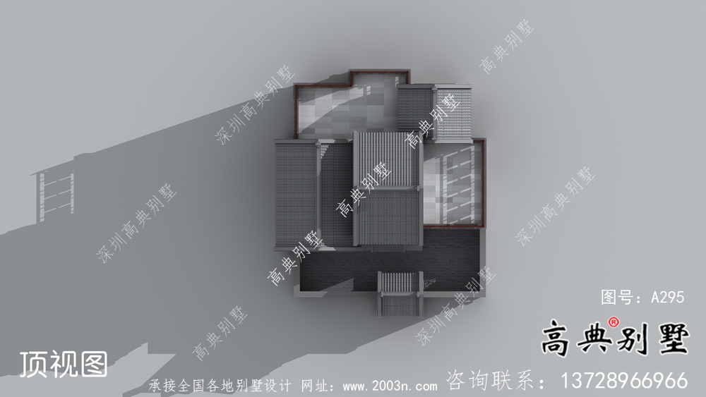 单层实用多功能休闲别墅建筑图纸