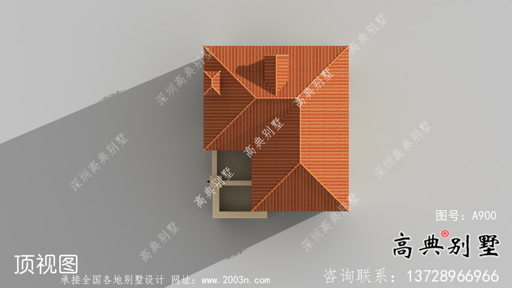 独栋欧式，意大利风格三层别墅设计图