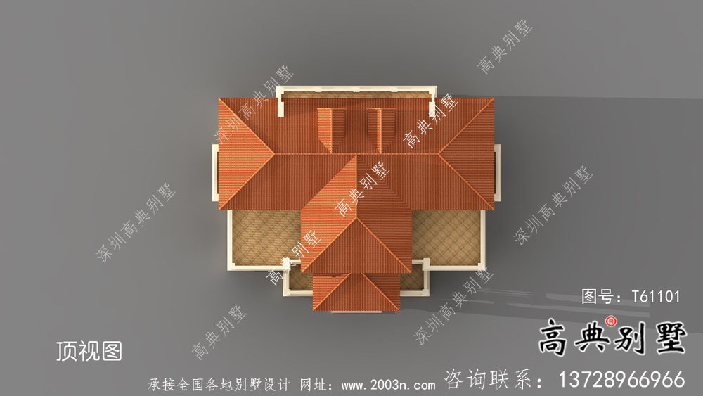 简约大方复式欧式风格农村小别墅设计图