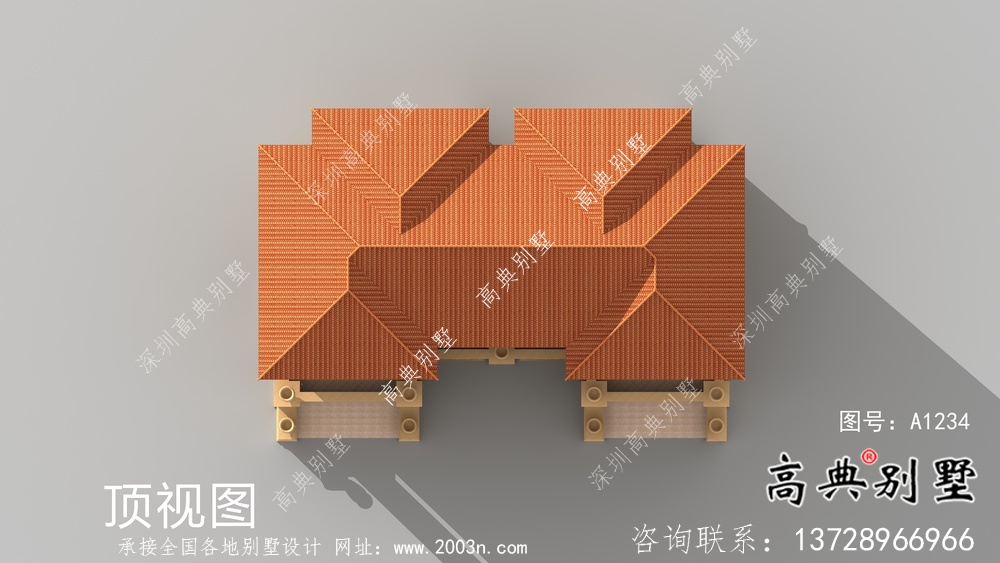 新款双拼别墅设计图计划方案图（含设计效果图）