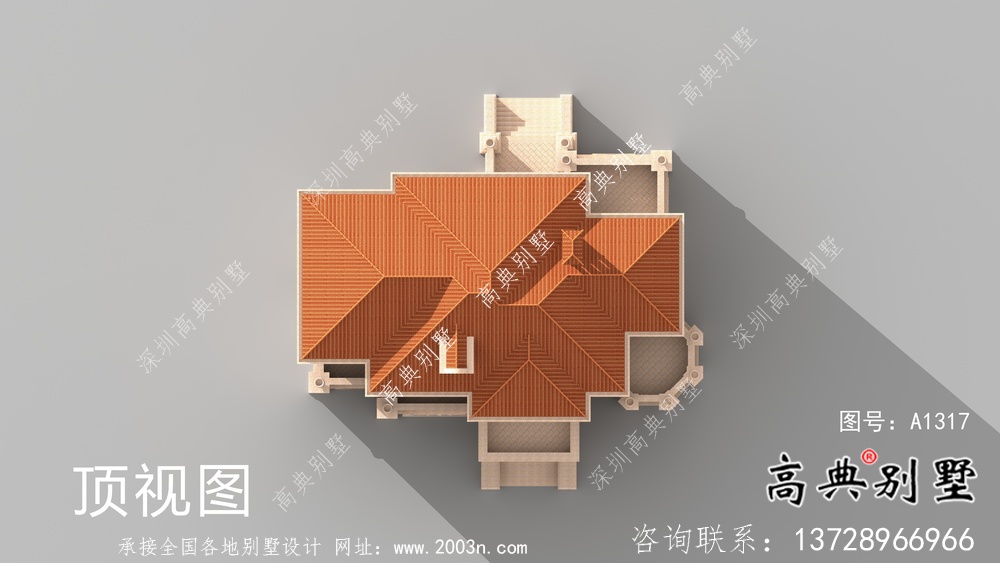 意大利风格农村别墅设计图及效果图