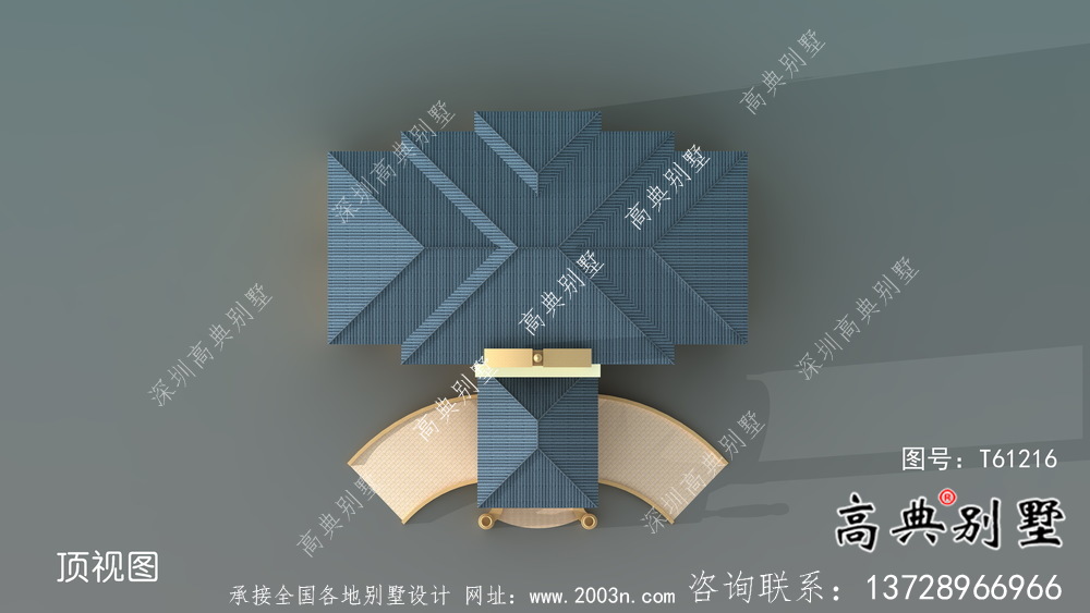 大气豪华两层欧式别墅设计图纸