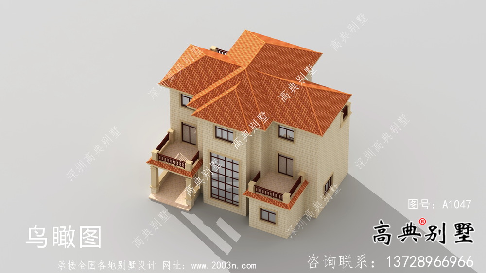 经济小别墅设计图纸与效果图大全