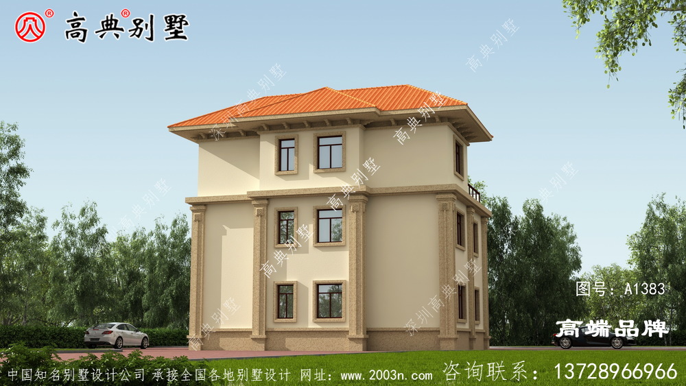 欧式别墅设计图纸