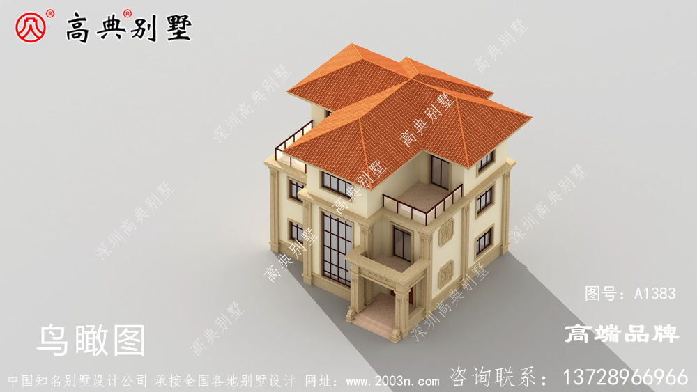 欧式别墅设计图纸