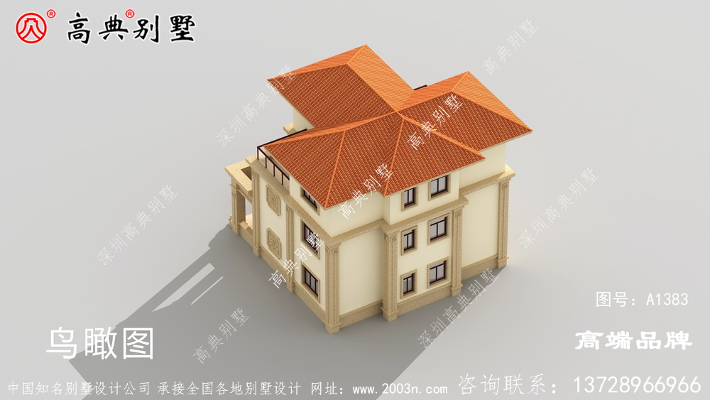 欧式别墅设计图纸