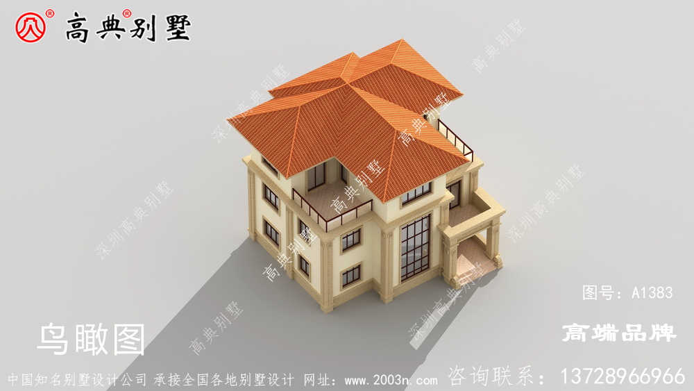 欧式别墅设计图纸