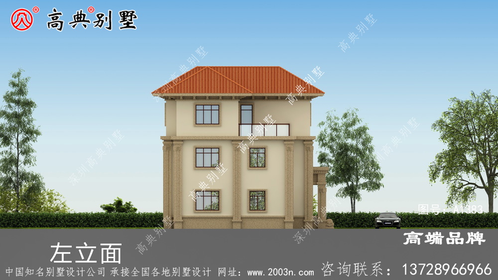 欧式别墅设计图纸