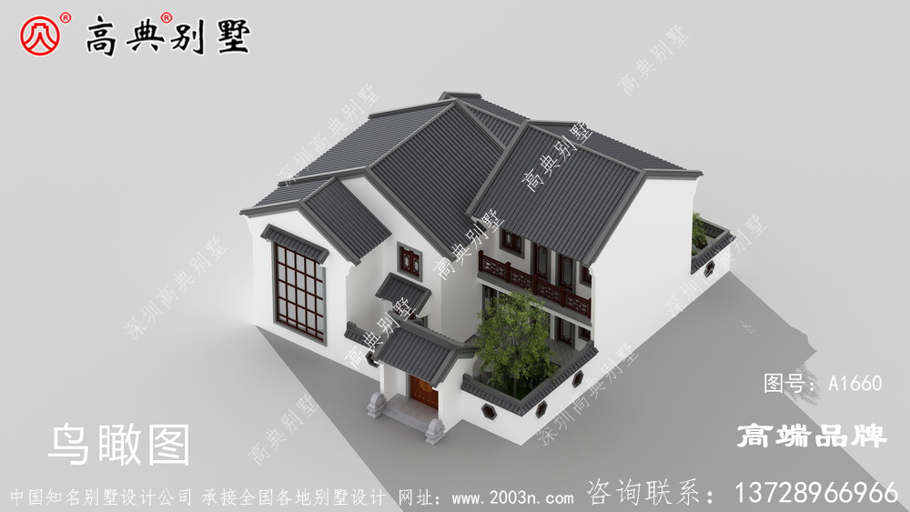 农村别墅两层设计图