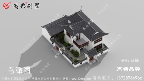 苏式园林二层别墅设计图