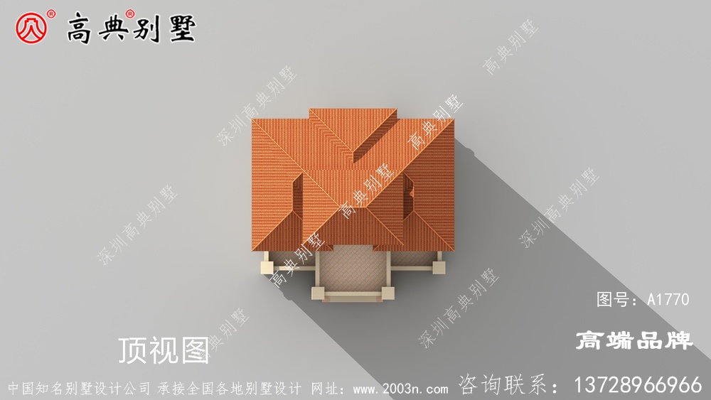欧式四层别墅图纸