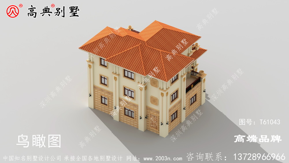 欧式复式漂亮别墅图纸