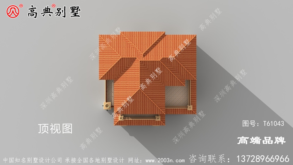 欧式复式漂亮别墅图纸