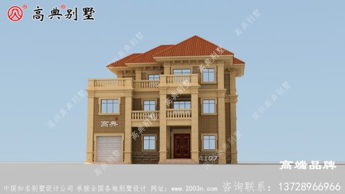 农村欧式住宅施工图设计方案精致大气