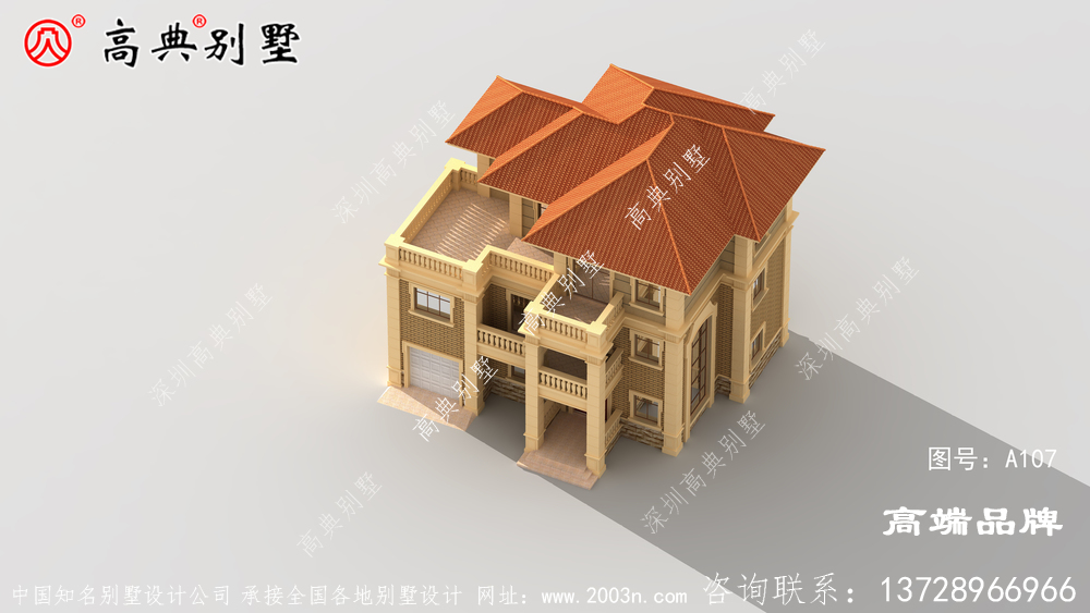 农村欧式住宅施工图设计方案精致大气