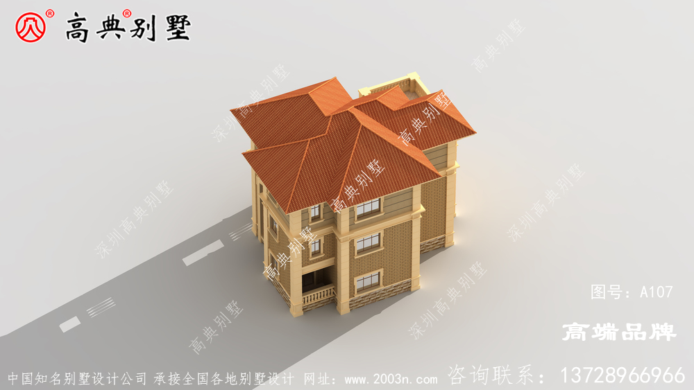 农村欧式住宅施工图设计方案精致大气