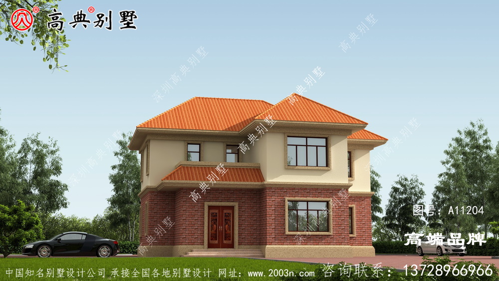 欧式两层别墅，人人都建的起