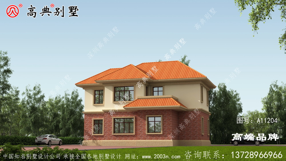 欧式两层别墅，人人都建的起