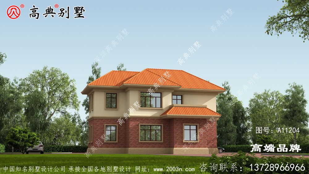 欧式两层别墅，人人都建的起