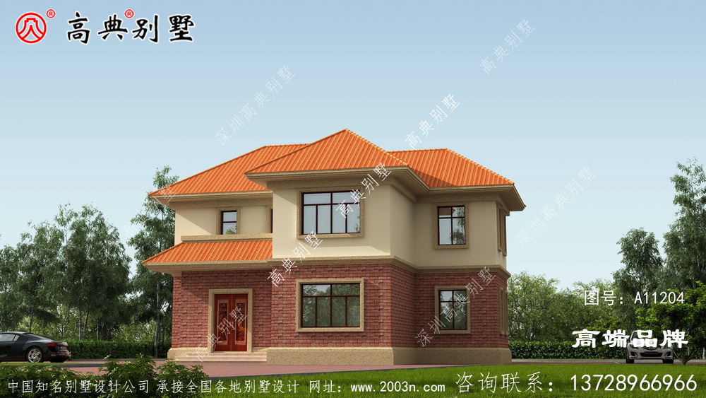 欧式两层别墅，人人都建的起