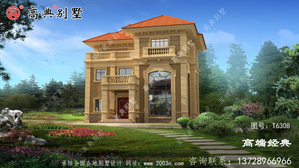 宁德市简易三层洋楼户型图，施工比较容易