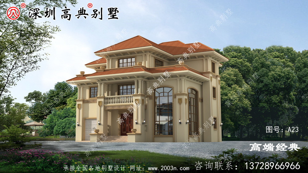 农村房屋布局设计图，不仅美观，而且建起来气场全开