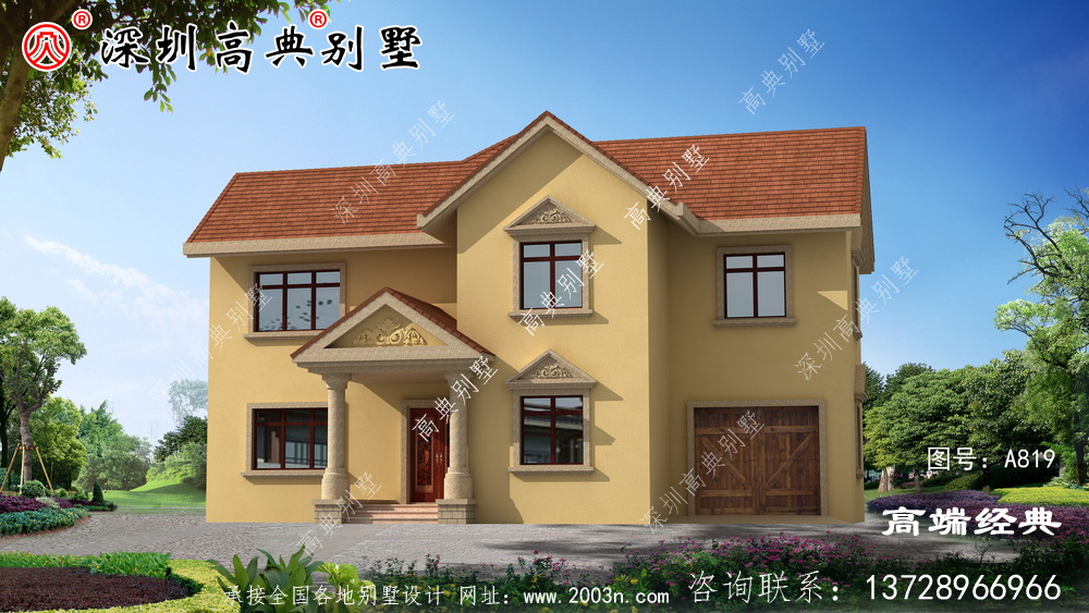 农村普通自营住宅的真实图，为自己建造温暖的房子！