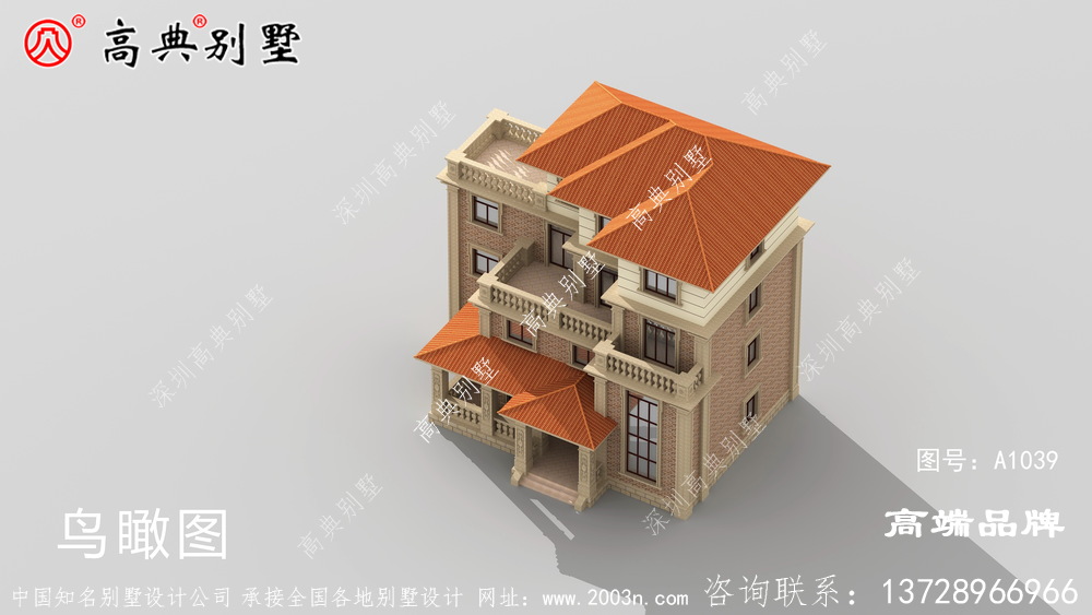 回家建栋欧式田园风格别墅晚年好落叶归根