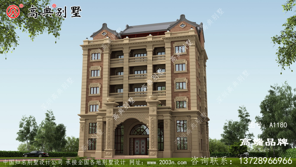 大户型别墅为农村朋友提供了非常创兴的设计方案