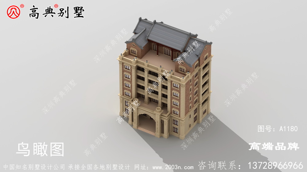 大户型别墅为农村朋友提供了非常创兴的设计方案