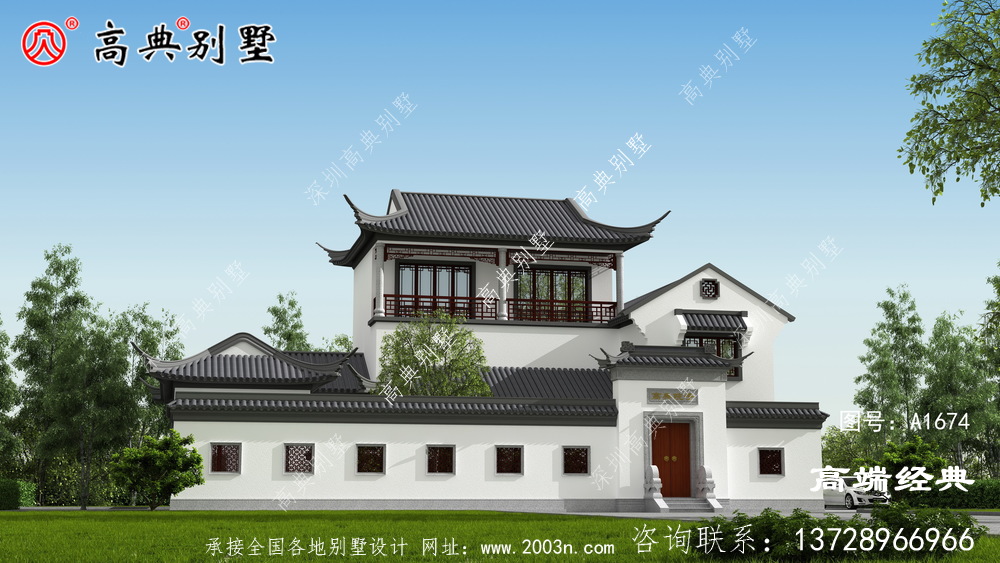 中式庭院让你见见真正的高端大气上档次